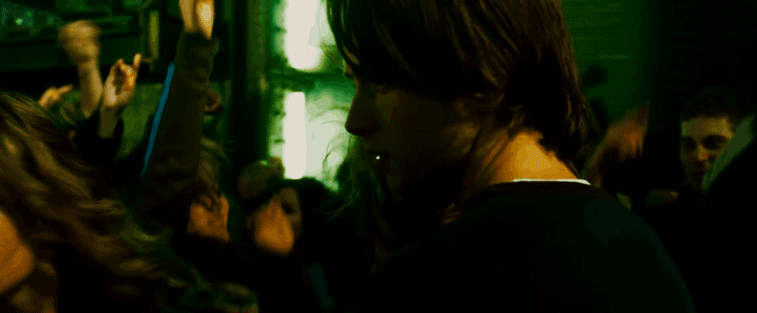 annie dancing while nick watches