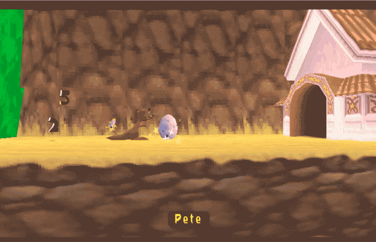 sheila watching pete hatch. it's just like in the invisible when there's a character named pete and he's an egg